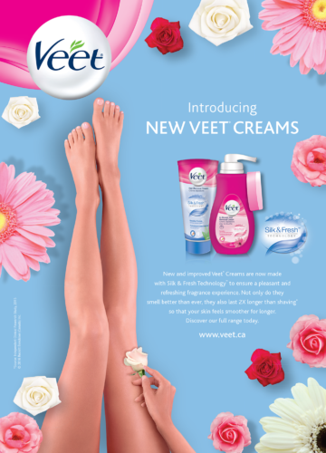 Veet Cream Full Page Ad